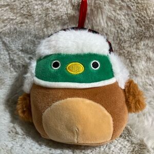 Squishmallows Avery the Duck 4-Inch Ornament Plush